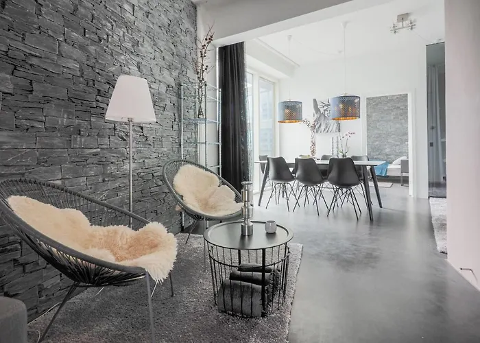 Lägenhet High-end With Rooftop Terrace And Gym