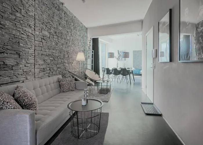 Lägenhet High-end With Rooftop Terrace And Gym